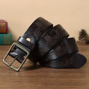 Ceinture en cuir pour homme