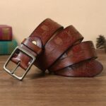 Ceinture en cuir pour homme