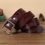 Ceinture en cuir pour homme