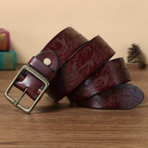 Ceinture en cuir pour homme
