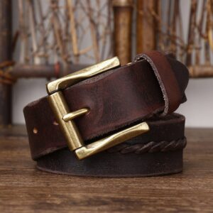 Ceinture en cuir pour homme