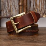 Ceinture en cuir pour homme
