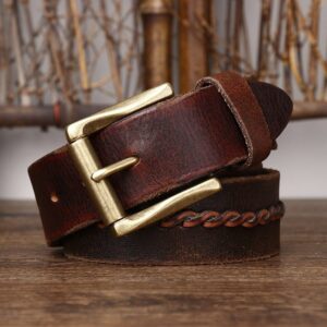 Ceinture en cuir pour homme
