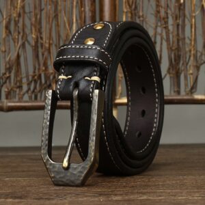 Ceinture en cuir pour homme