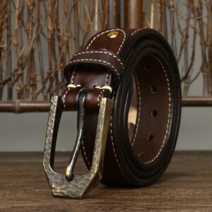 Ceinture en cuir pour homme