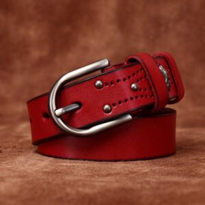 Ceinture en cuir pour femme