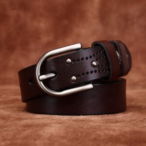 Ceinture en cuir pour femme