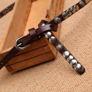 Ceinture en cuir pour femme