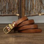 Ceinture en cuir pour femme