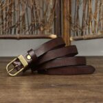 Ceinture en cuir pour femme