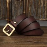 Ceinture en cuir pour femme