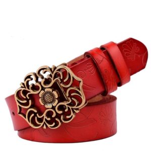 Ceinture en cuir pour femme