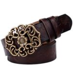 Ceinture en cuir pour femme