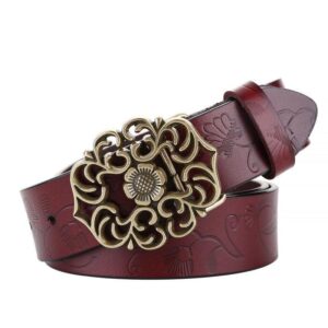 Ceinture en cuir pour femme