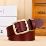 Ceinture en cuir pour femme