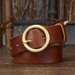 Ceinture en cuir pour femme