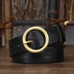 Ceinture en cuir pour femme