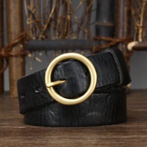 Ceinture en cuir pour femme