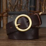 Ceinture en cuir pour femme