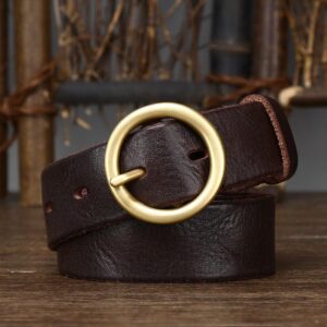 Ceinture en cuir pour femme