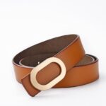 Ceinture en cuir pour femme