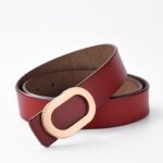 Ceinture en cuir pour femme