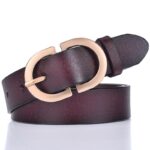 Ceinture en cuir pour femme