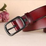 Ceinture en cuir pour femme