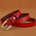Ceinture en cuir pour femme