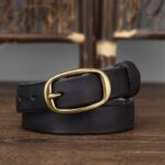 Ceinture en cuir pour femme