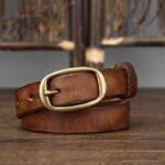 Ceinture en cuir pour femme