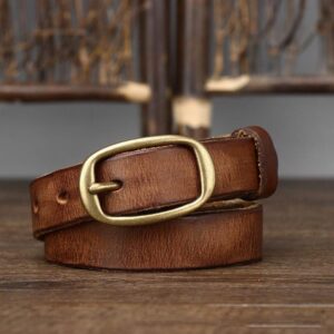 Ceinture en cuir pour femme