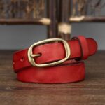 Ceinture en cuir pour femme