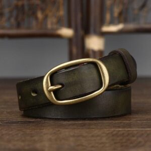 Ceinture en cuir pour femme