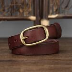 Ceinture en cuir pour femme