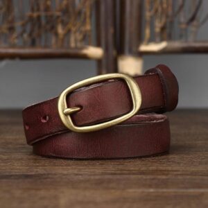 Ceinture en cuir pour femme