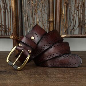 Ceinture en cuir pour femme