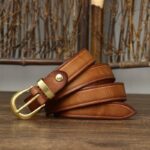 Ceinture en cuir pour femme