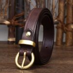 Ceinture en cuir pour femme