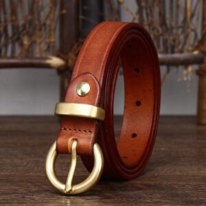 Ceinture en cuir pour femme