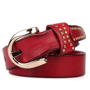 Ceinture en cuir pour femme