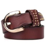 Ceinture en cuir pour femme
