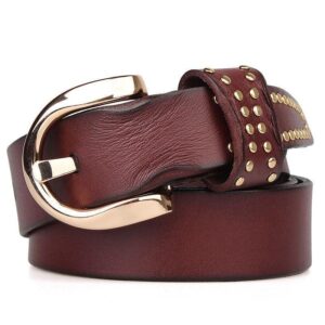 Ceinture en cuir pour femme