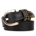 Ceinture en cuir pour femme