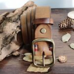 Ceinture en cuir pour femme