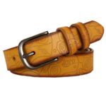 Ceinture en cuir pour femme