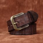 Ceinture en cuir pour femme ou homme