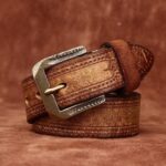 Ceinture en cuir pour femme ou homme
