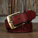 Ceinture en cuir pour femme ou homme