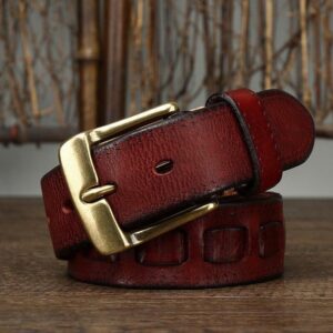 Ceinture en cuir pour femme ou homme